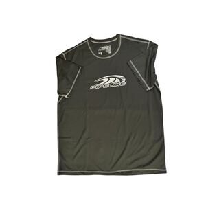 Pipeline Army Green Short Sleeved Athletic Sports Shirt Extra Large